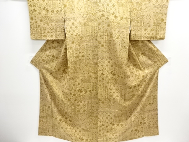 JAPANESE KIMONO / KOMON / FLOWER SARASA